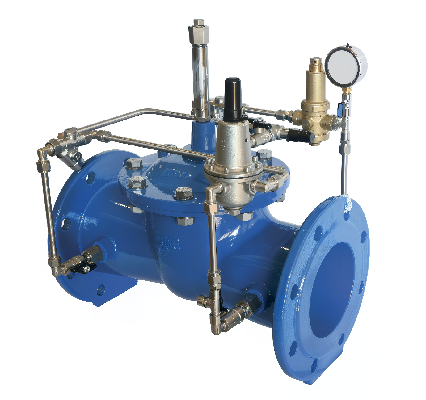 Pressure Reducing Valve with Low Flow Bypass